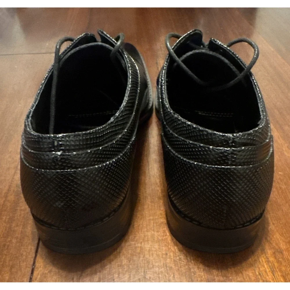 Stacy Adams Kirkley Oxford 20199-001 Black Leather Dress‎ Shoes Men's 8M